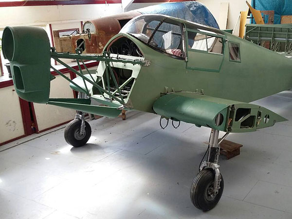 Percival Proctor undergoing restoration