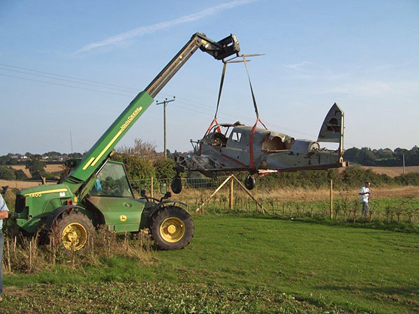 Percival Proctor arriving for restoration