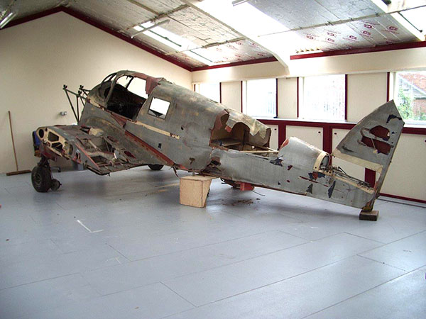 Percival Proctor undergoing restoration
