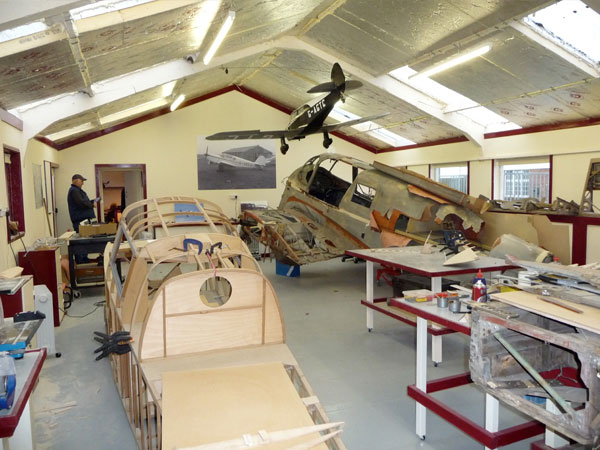Percival Proctor undergoing restoration