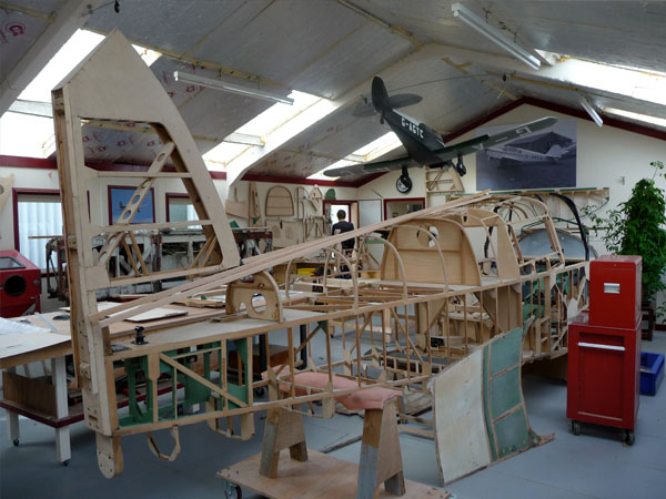 Percival Proctor undergoing restoration