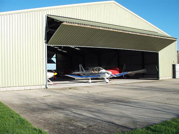 Main Hangar open