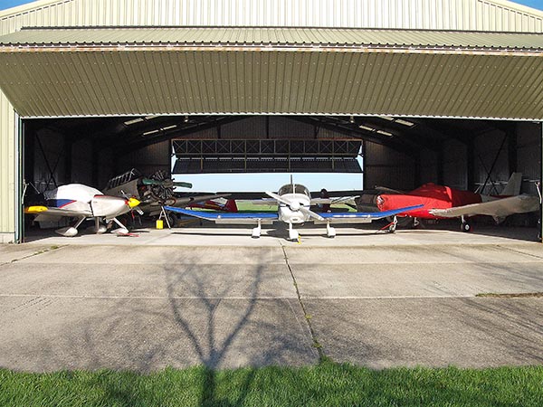 Main Hangar front